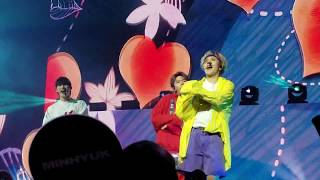 180720 Monsta X Connect Tour 너 하나 Minhyuk Wonho amp Kihyun Special Stage  Chicago [upl. by Bronder]