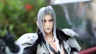 Unboxing  Review Play Arts Kai  Sephiroth Advent Children [upl. by Ylrae762]