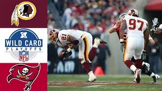 Redskins vs Buccaneers 2005 NFC Wild Card Full Game [upl. by Doowyah]