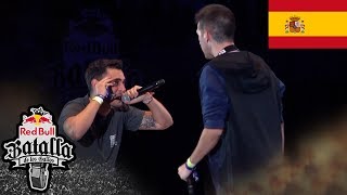 CHUTY vs BLON  Semifinal Final Nacional España 2017  Red Bull Batalla de los Gallos [upl. by Coward]