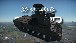 302ти секундный обзор 2С6 quotТунгускаquot в War Thunder [upl. by Crispa]