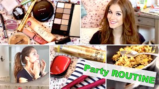 Party ROUTINE ♡ Glam Look  Abendroutine danach [upl. by Dnalor458]