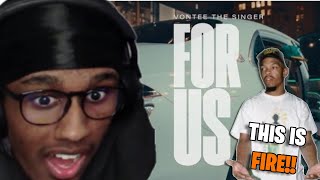 Reacting to Vontee The Singer for the First Time  FOR US [upl. by Simah]