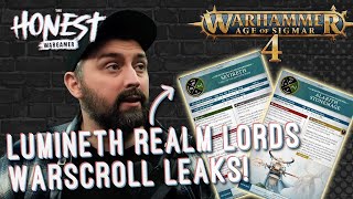 Lumineth Realm Lords first look in Warhammer Age of Sigmar 4 [upl. by Yelruc92]