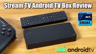 Verizon Stream TV Review  The First S905X4 Android TV Box [upl. by Aiden994]