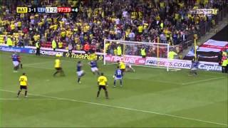 Incroyable  Watford marque en toute fin de match contre Leicester [upl. by Hinson276]