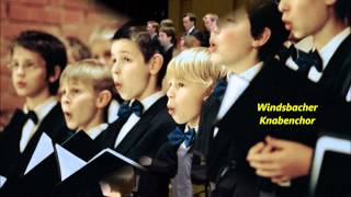 BACH  CANTATE BWV 190  WINDSBACHER KNABENCHOR [upl. by Mariam58]