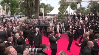 Guests on the red carpet of The Fox catcher film at 2014 Cannes Film festival part 1 [upl. by Ativ356]