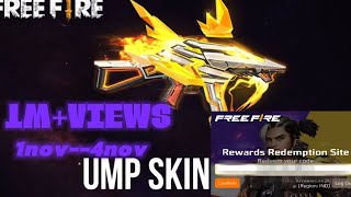 TODAY REDEEM CODE IN FREE FIRE MAX ll TODAY 1 NOVEMBER REDEEM CODE ll HAPPY DIWALI REDEEM CODE [upl. by Ennire]