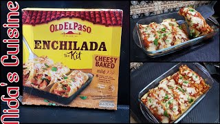 Old El Paso Enchilada Kit Recipe  Nidas Cuisine  Chicken Enchiladas Recipe [upl. by Etteval875]