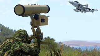 🔴LIVE  AntiAir Missile Fire Recorded in Camera  ArmA 3 [upl. by Sulrac]