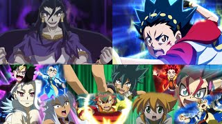 Valt vs Rago Kyoya vs Tsubasa vs Bell and Gwyn Gangsta Ball Z ep 46 [upl. by Jessee468]