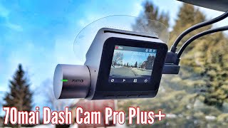 70mai Dash Cam Pro Plus Review amp Sample Footage [upl. by Hollah]