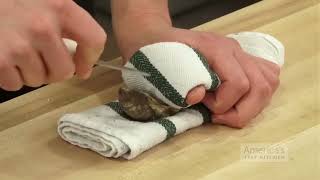 60Second Video Tips The Best Way to Shuck an Oyster [upl. by Senzer928]