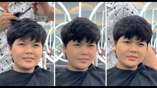 Very Short Layered amp Pixie Haircut Tutorial for Women  Short Hair Cutting Techniques [upl. by Eicrad]