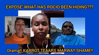 DRAMA AS KARROT INSLTS iammarwa WHY RO WILL GHOST MARWA 🙄🙄rocabreravlogs [upl. by Lela]