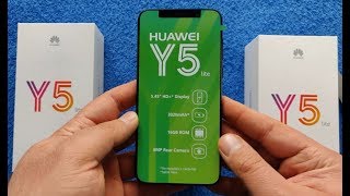 Huawei Y5 lite Unboxing  Black amp Blue [upl. by Ardnwahsal132]