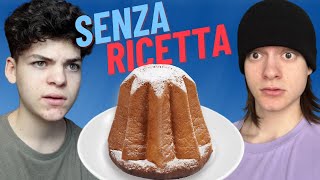 Cuciniamo SENZA RICETTA UN PANDORO Altro che Iginio Massari [upl. by Ausoj]