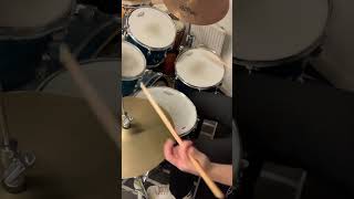 Fun Tom groove 🥁🤓 drums groove [upl. by Sucramad]