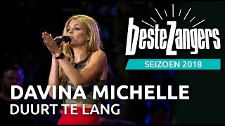 Davina Michelle  Duurt te lang  Beste Zangers 2018 [upl. by Brandwein]