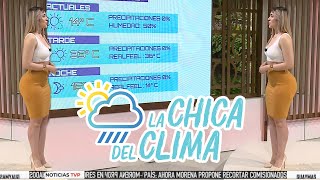 El clima de hoy con Marisol Dovala 😍  La chica del clima TVP [upl. by Damiano]