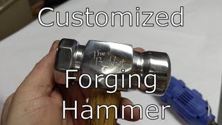 Customized Forging Hammer TMC2020 [upl. by Anifad]