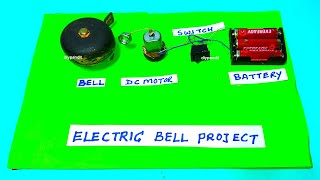 electric bell science project for school exhibition  diy  DIY pandit [upl. by Ariom374]