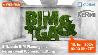 Effiziente BIM Planung mit Kermi xwell Wohnraumlüftung [upl. by Amadas]