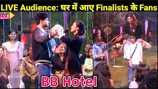 Bigg Boss 15 LIVE Audience ENTERS BB HOUSE KaranTejasswis ROMANTIC Dance Pratik LIFTS Shamita [upl. by Nnaitsirhc]