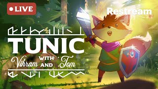 ⚔🦊 onward through the labyrinth  TUNIC Livestream [upl. by Adraynek]