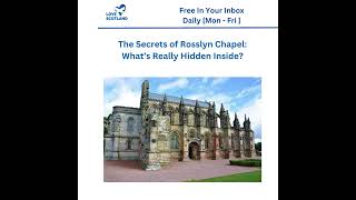 The Secrets of Rosslyn Chapel What’s Really Hidden Inside [upl. by Nylirrej]