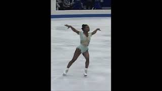 Surya Bonaly landed a backflip on one blade shorts [upl. by Demha]