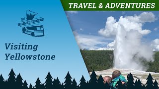 Tetons to West Yellowstone and visiting Old Faithful in Yellowstone National Park [upl. by Lilas13]