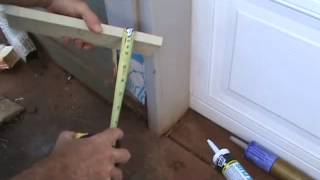 How to piece in a section of wood trimPart 1 [upl. by Lowndes]