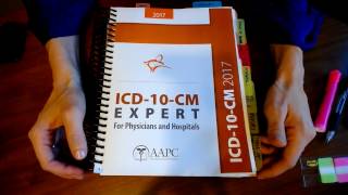 2017 Tabbing the ICD10CM  Part 2 [upl. by Rehtul]