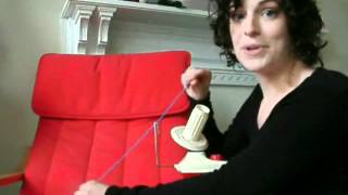 How to use a Yarn Ball Winder Lacis [upl. by Oruhtra]