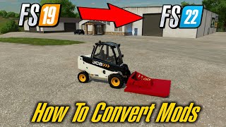 30 Minutes Mod Conversion Farming Simulator 22 Tutorial [upl. by Hayman]