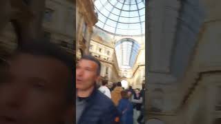 Galleria Vittorio Emanuele II Milano Italy 🇮🇹 beautiful travel italytourism visitmilan [upl. by Durrace]