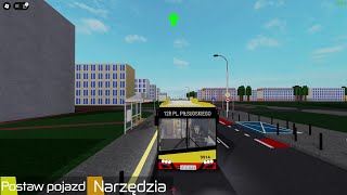 Linia 128  Solaris Urbino 18 IV CNG 9914  DTG 2   Roblox 97 [upl. by Annonyw]