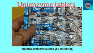 Bloating medicine  Stomach discomfort medicine  Medicine review  Unienzyme tablets [upl. by Hermann]