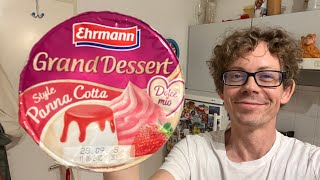 Ehrmann Grand Dessert Panna Cotta Style im Test [upl. by Tugman]