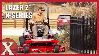 Exmark Lazer Z XSeries Riding Mowers [upl. by Marquez619]