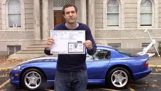 Dodge Viper Gas Mileage Challenge City MPG vs Hypermiling [upl. by Ihc]