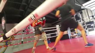 Young boxers sparring at the Cal Street Boxing Gym in Stockton [upl. by Brighton]