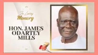 CELEBRATION OF LIFE OF HON JAMES ODARTEY MILLS AKA JO FROM 19372023 [upl. by Lari]