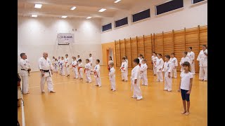 Egzamin Karate Kyokushin Przasnysz 2022  Shihan Wiesław Orzoł [upl. by Chandless]