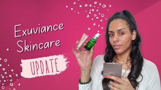 Exuviance Retinol Correcting Peel Radiance Serum amp Age Reverse Hydrafirm Cream  1 Month UPDATE [upl. by Alviani51]