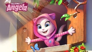 My Talking Angela Dress Up  MakeOver  MakeUp GamePlay HD [upl. by Atnuahs774]