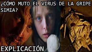 ¿Cómo Evoluciono la Gripe Simia  La Mutación del Virus del Planeta de los Simios El Nuevo Reino [upl. by Nanci]