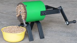 How To Make Homemade Manual Feed Pellet Machine Without Welding  Simple Diy Feed Pellet Machine [upl. by Dunning262]